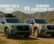 Subaru Forester 2025 vs Honda CR-V 2025 - cel mai bun SUV pentru familia modernă?