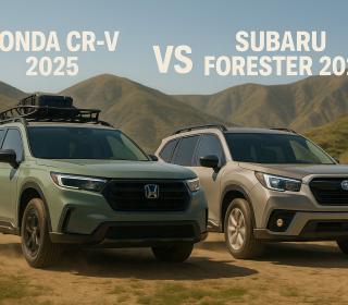 Subaru Forester 2025 vs Honda CR-V 2025 - cel mai bun SUV pentru familia modernă?