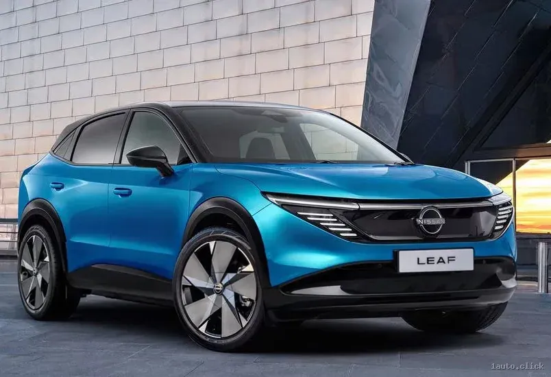 Nissan Leaf 2026 vedere din față