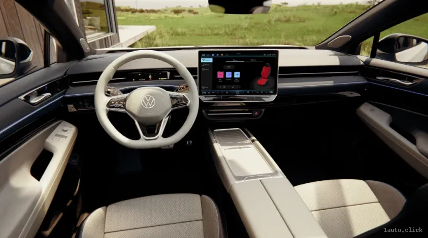 VW ID7 ecran de 15 inci