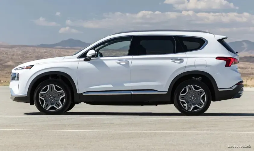 Hyundai Santa Fe 2023 Plug-in Hybrid vedere laterală