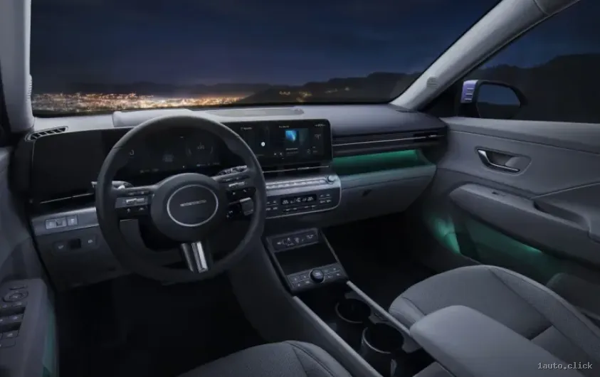 Interior Hyundai Kona 2024