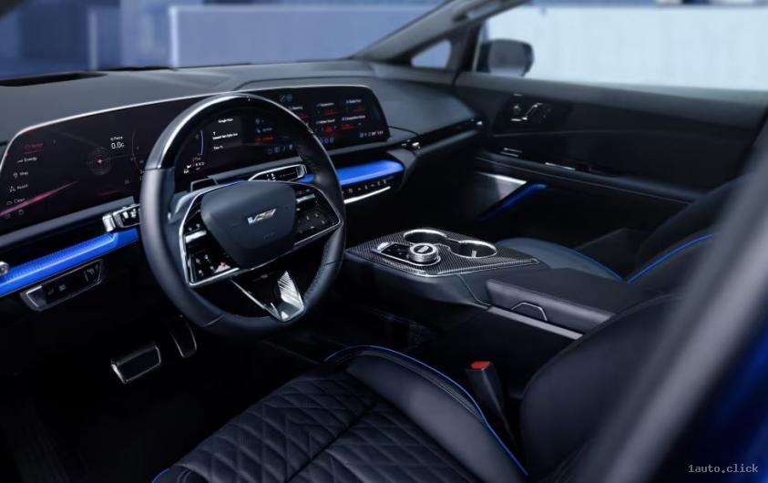Interiorul Cadillac Optiq-V