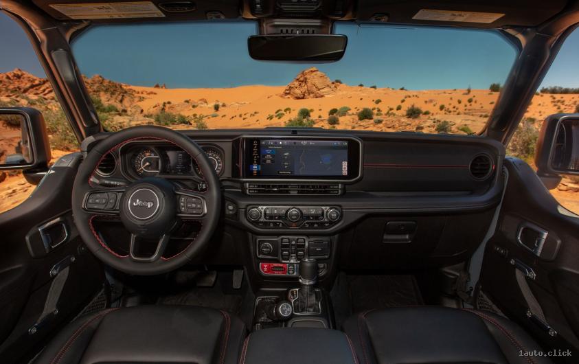Interior 2025 Jeep Wrangler