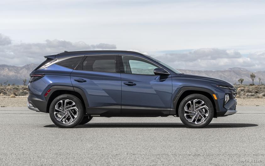 Lateral Hyundai Tucson 2025