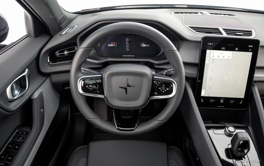 Tabloul de bord Polestar 2 2025