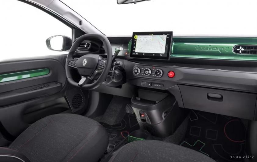 Renault Twingo Electric interior futurist