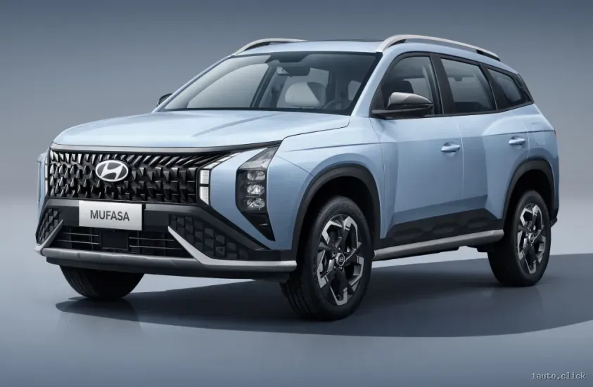 Hyundai Mufasa 2023, vedere din față