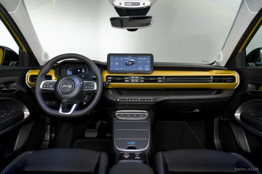 Interiorul Jeep Avenger 2023