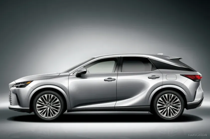 Lexus RX 2023 actualizat vedere laterală
