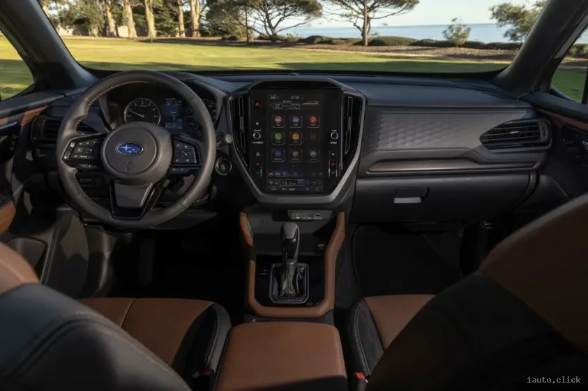 Interiorul Touring pentru Forester 2025 model