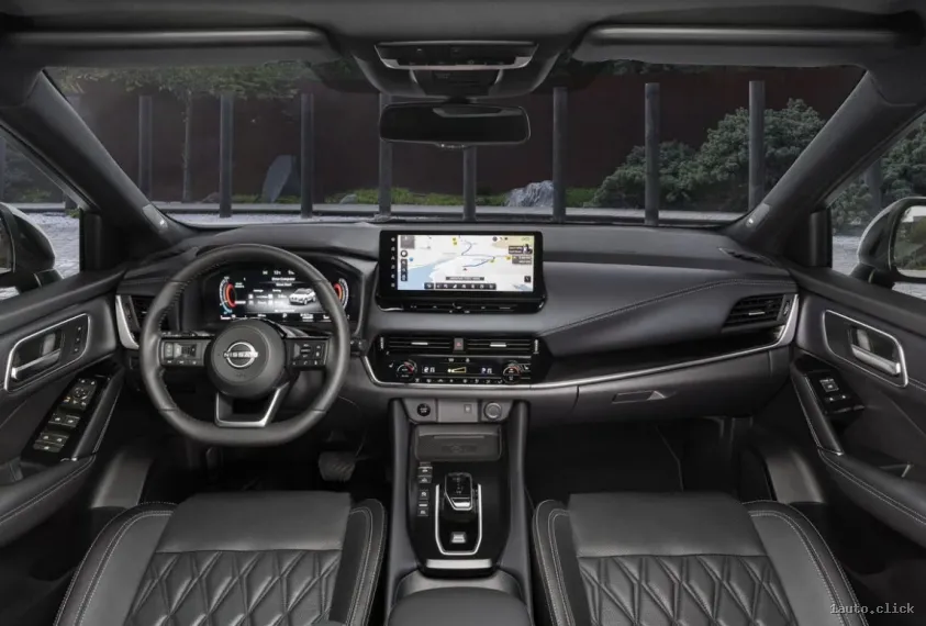 Interiorul Nissan Qashqai e-Power 2022