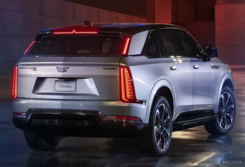 Bara din spate a Cadillac Escalade IQ