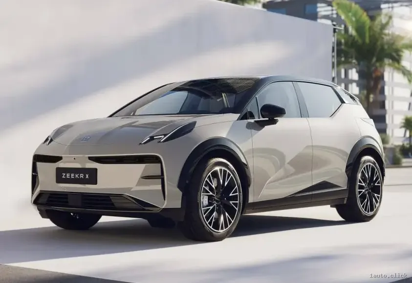 Zeekr X 2023 vedere din față