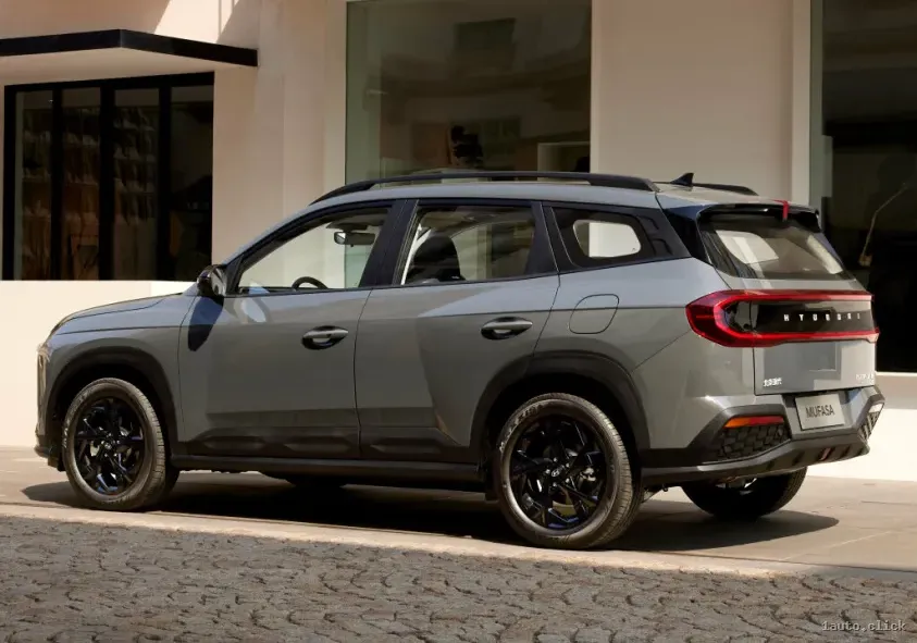 Hyundai Mufasa 2023, vedere din spate