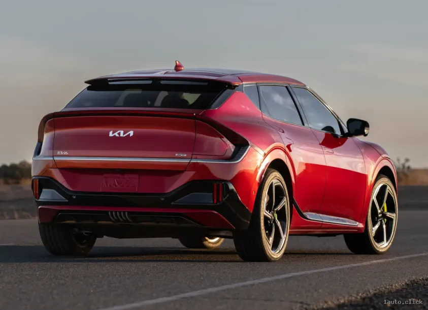 Kia EV6 2024 optică spate și bară de protecție