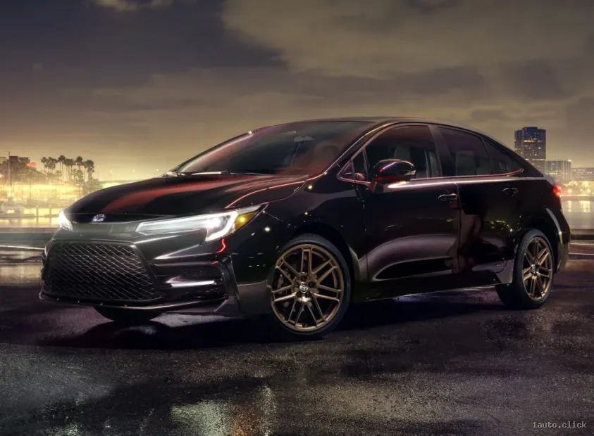 Toyota Corolla Hybrid 2024 pentru piața din SUA Seria de noapte