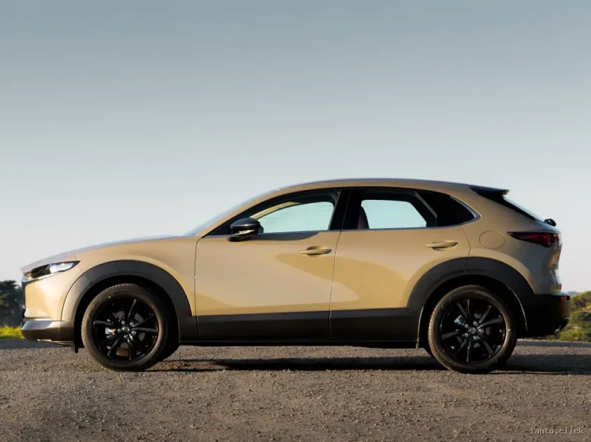 Partea laterală a subcompactului CX-30 2024