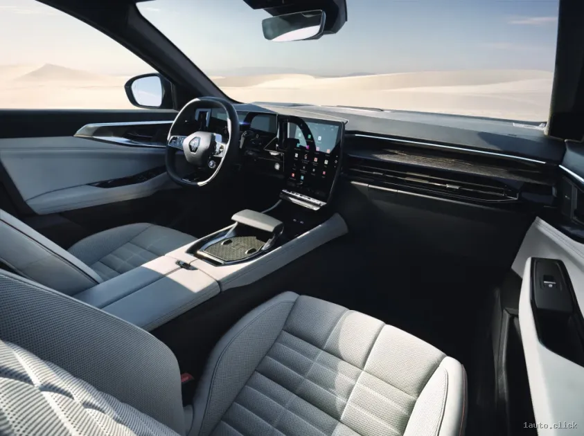 Tabloul de bord al noului Renault Espace E-TECH Hybrid 2023