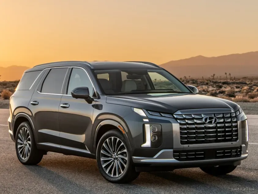 Hyundai Palisade 2023 faruri față