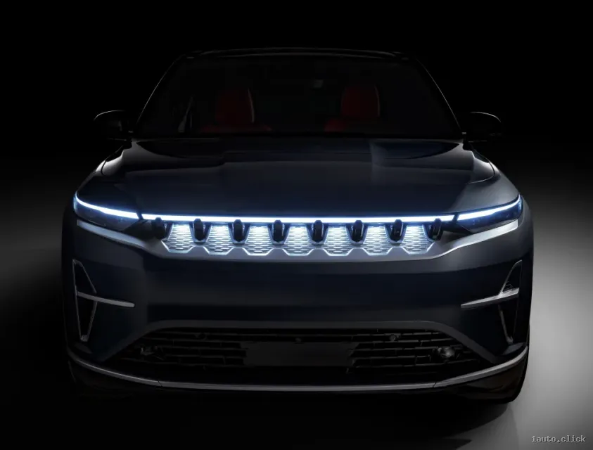 Noua grilă frontală fulgerătoare pentru Jeep Wagoneer S